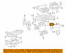 15844347 Chevrolet Chevy Malibu Evaporator Heater Mount Plate New Oem