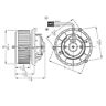 700307 Tyc Hvac Blower Motor Front Fits Chevrolet Camaro 762405243108