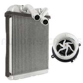 11038553 Autobasicparts For 2007-2011 Chevy Silverado 1500 A/c Heater Blower Motor Fan And Core Kit