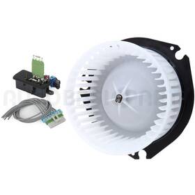 Basic-autoparts 13846765 For 1996-2012 Chevy Express 1500 2500 A/c Heater Blower Motor Fan And Resistor