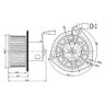 Blm010403 Replace For Chevy Corvette Hvac Blower Motor 615343908489