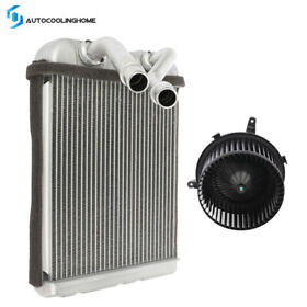 Ta837046yp Blower Motor And Heater Core Front Fit For 11-12 14 Chevrolet Silverado 2500 Hd