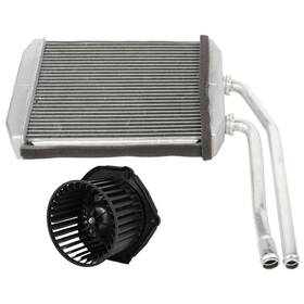 13719614 Book-autoparts Hvac Blower Motor Fan And Heater Core Kit For 1997-2000 Chevrolet C2500 C3500