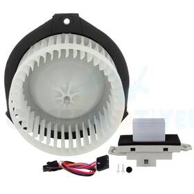 10444428 Cheermotiveup Heater Hvac Blower Motor Kit For 01-03 Chevrolet Impala Fan&resistor Abs Plastic