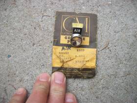 3780067 Chevrolet 1961-1962 Impala Belair Biscayne Rare Nos Heater Control Knob