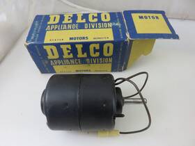 5047958 Delco Heater Defroster Blower Motor Gm Chevrolet New Old Stock