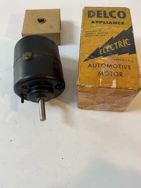 5044370 Delco Appliance / Gm Nos 12v Recirc Heater Motor 1959 - 1961 Chevy Car 1960 -1962 Truck