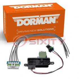 Sx-2020 Dorman - Oe Solutions Front Hvac Blower Motor Resistor Kit For 1996-2014 Chevrolet Express Ds