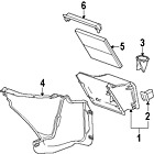 92234714 Filter Air Oem Chevrolet Genuine Cabin