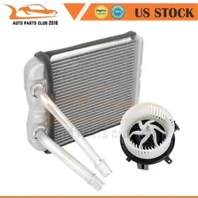 Ap837040ac01 Fits 2007 2008-2011 Chevrolet Silverado 1500 Hvac Blower Motor And Heater Core Kit