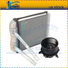 Front Blower Motor With Heater Core Fit For 11-12 14 Chevrolet Silverado 2500 Hd