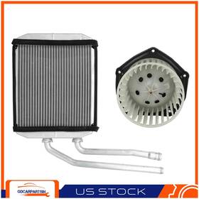 Gdc84831701 Gdcar Replacement Hvac Blower Motor And Heater Core Kit For 1997 98-1999 Chevrolet C2500