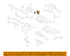 52470729 Gm Case Heater-blower Left Bracket Corvette Evaporator Chevrolet Oem