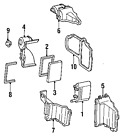19168614 Gmcchevrolet Motor Oem Blower Genuine