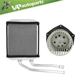 Ic84831701l Ignition-coil Hvac Blower Motor Fan And Heater Core Assembly For 1997-2000 Chevrolet K2500 K3500
