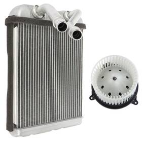 12671811 Luxfineparts Hvac Blower Motor And Heater Core Kit For Chevrolet Silverado 1500 1999-2013
