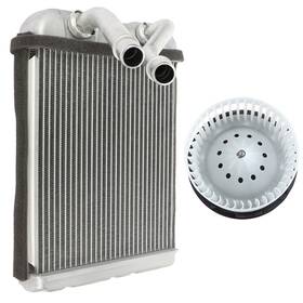 12671813 Newmotor Hvac Blower Motor And Heater Core Kit For 2000-2006 Chevrolet Tahoe