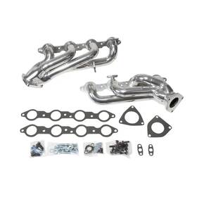 B4540050-2z8 Rareelectrical New Round Port Headers Fits Chevrolet Silverado 1500 Ltz 8 Cyl 5.3l By B4540050