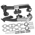 Pair Of Exhaust Manifold W/ Heat Shield For 1988-1995 Chevy Gmc C1500 K1500 5.7L. Fixed Price $100.00.