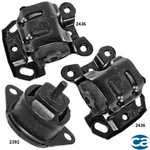 Engine Motor Mounts & Trans. 3PCS Set For Chevrolet S10 Blazer 83-89 2.8L. Fixed Price $37.00.