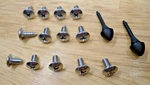 (15PCS) Glove Box & Hinge Screw Set! For C10 C20 C30 Pickup Jimmy Blazer S10 Etc. Fixed Price $38.00.
