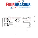 Four Seasons Hvac Blower Motor Cutout Relay For 1963-1968 Chevrolet Corvette Be. Fixed Price $30.03.