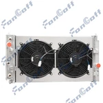 3ROWS Radiator Shroud Fan Fit 1997-2005 Chevy Malibu Pontiac Grand Am Oldsmobile. Fixed Price $189.05.