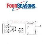 Four Seasons Hvac Blower Motor Cutout Relay For 1969-1976 Chevrolet Corvette Xc. Fixed Price $44.76.