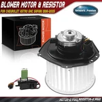 Front Hvac Blower Motor & Resistor Kit For Chevrolet Astro Gmc Safari 1996-2005. Fixed Price $53.99.