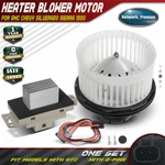 Hvac Heater Blower Motor & Resistor Kit For Chevrolet Silverado 1500 2500 Gmc. Fixed Price $62.99.