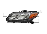 Tyc Nsf Left Side Halogen Headlight For Hond Civic 2012-2012 Model. Fixed Price $95.00.