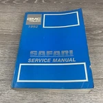 1992 Gmc Truck Safari Factory Shop Service Manual General Motors Vintage. Fixed Price $6.32.