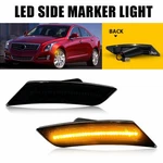 2PCS Front Left Right Side Marker Amber Lights Smoked Fit 2019-2024 Chevy Blazer. Fixed Price $23.74.