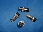New Cb,ham 4 Metal Female Microphone Plugs 5 Pin Cobra,uniden,president Etc. Fixed Price $11.99.