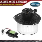 Rear Hvac Heater Blower Motor & Resistor For Chevrolet Suburban 1500/2500 Gmc. Fixed Price $70.69.
