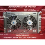 1967-1979 Chevrolet Gmc C-10 Pickup Ls Motor Swap Radiator Shroud & 12" Fans. Fixed Price $349.00.