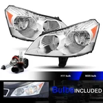 For 2009-2012 Chevy Traverse Ls Lt Chrome Headlights Headlamps L+r W/ Bulb 09-12. Fixed Price $166.99.