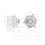 Blower Motor A/c Heater Fan Assembly For 10-13 Chevy Silveo 1500 W/o Atc. Fixed Price $53.00.
