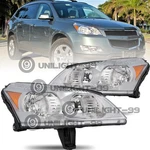 For 2009-2012 Chevy Traverse Ls Lt Chrome Halogen Headlights L+r W/ Bulbs 09-12. Fixed Price $170.99.