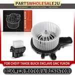 New Rear Hvac Blower Motor &resistor Kit For Chevrolet Traverse Gmc Acadia Yukon. Fixed Price $71.23.