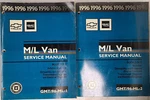 1996 Chevrolet Astro Gmc Safari Van General Motors Shop Service Manual GMT/96-ML. Fixed Price $29.99.