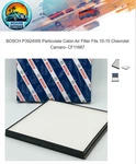 Bosch P3924WS Particulate Cabin Air Filter Fits 10-15 Chevrolet Camaro- CF11667. Fixed Price $49.00.
