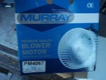 Hvac Blower Motor Murray P/n PM4067. Fixed Price $59.99.