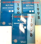 1998 Chevrolet Astro Gmc Safari Van General Motors Shop Service Manual GMT/98-ML. Fixed Price $34.99.